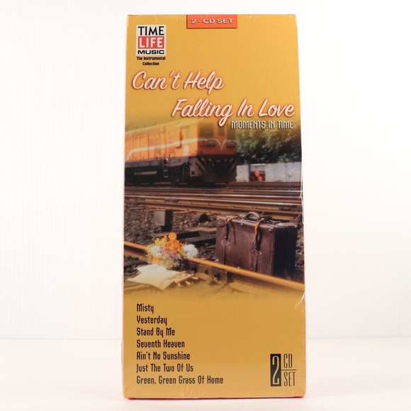 Time Life: Moments In Time 2 Disc CD Box Set Can't Help Falling In Love 2002 NEW - Picture 1 of 8